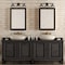 Westinghouse Iron Hill Wall Mount LED, 3-Light, Dimmable, 6.5W, Oil Rubbed Bronze and Metal Shade 6133000 - alternate 6